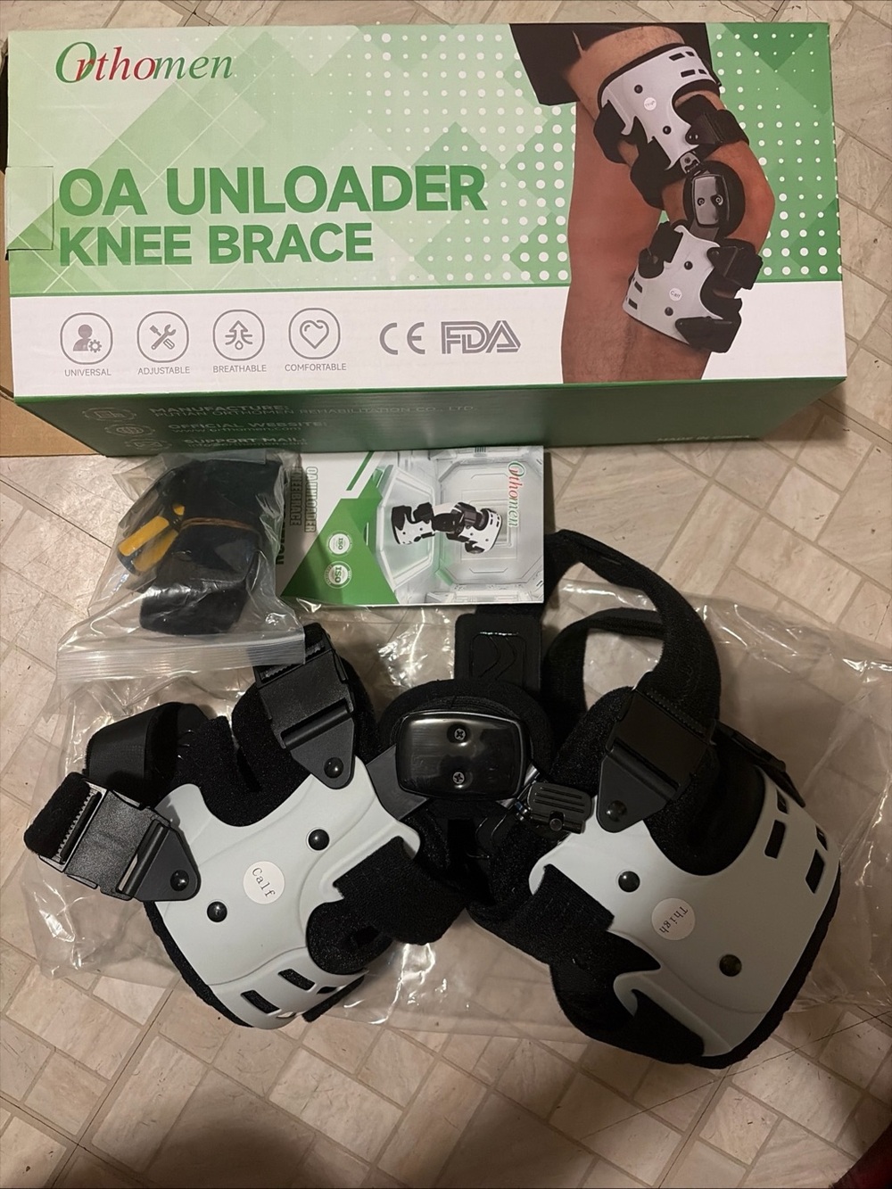 Orthomen  Knee Brace For Mild To Moderate Knee Left